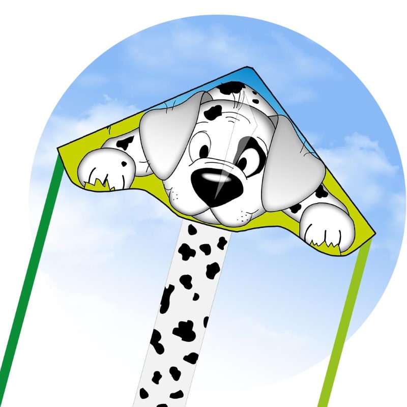 ECO: SIMPLE FLYER DOGGY DOT 85CM 33"