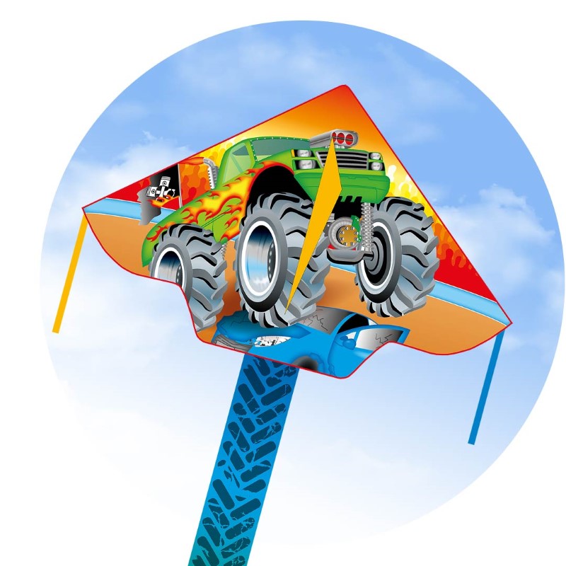 ECO: SIMPLE FLYER MONSTER TRUCK 120CM 47"