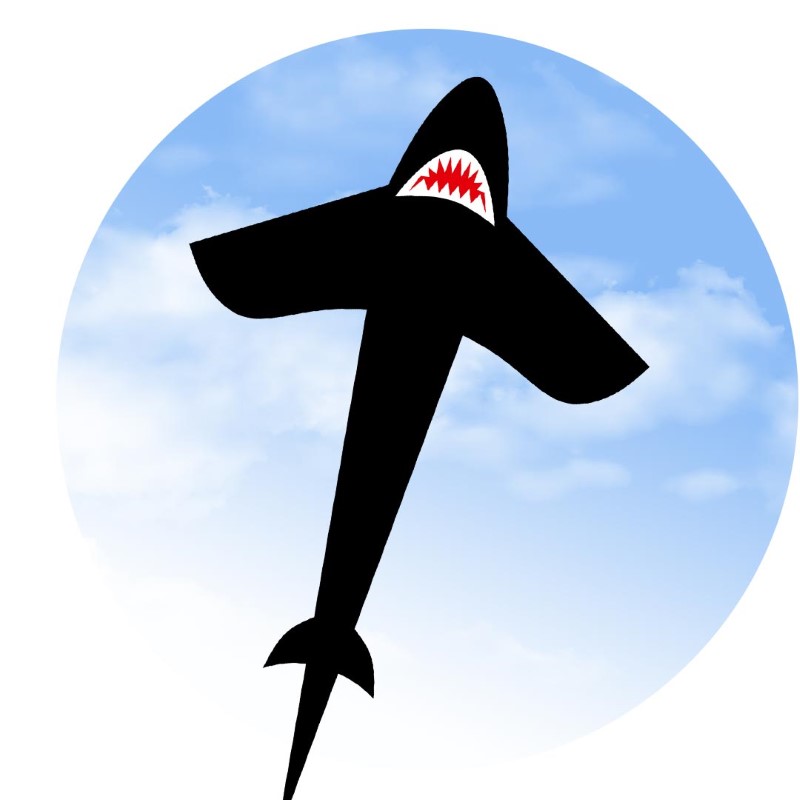 ECOLINE SHARK KITE 5'