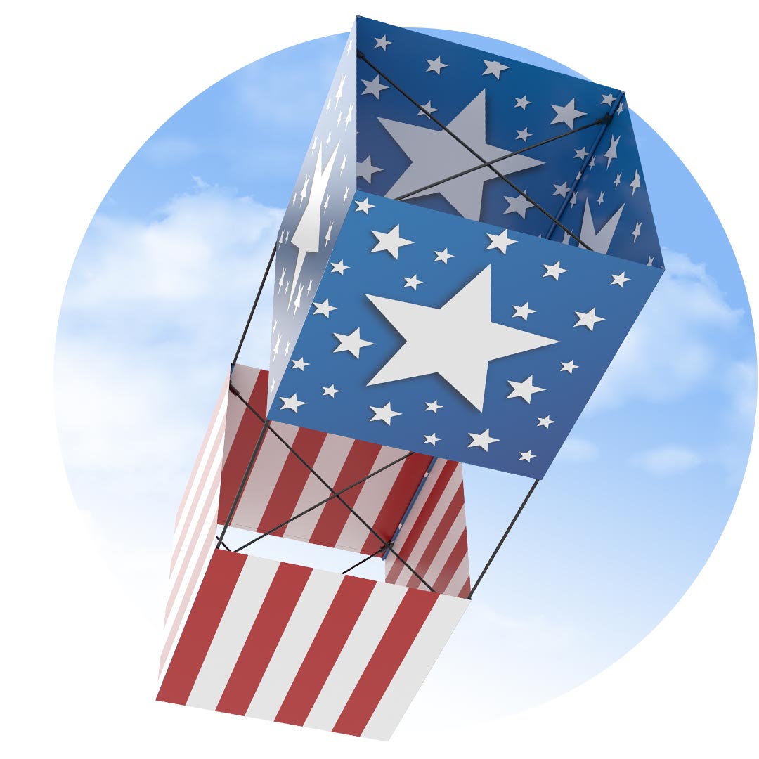 LIBERTY BOX KITE