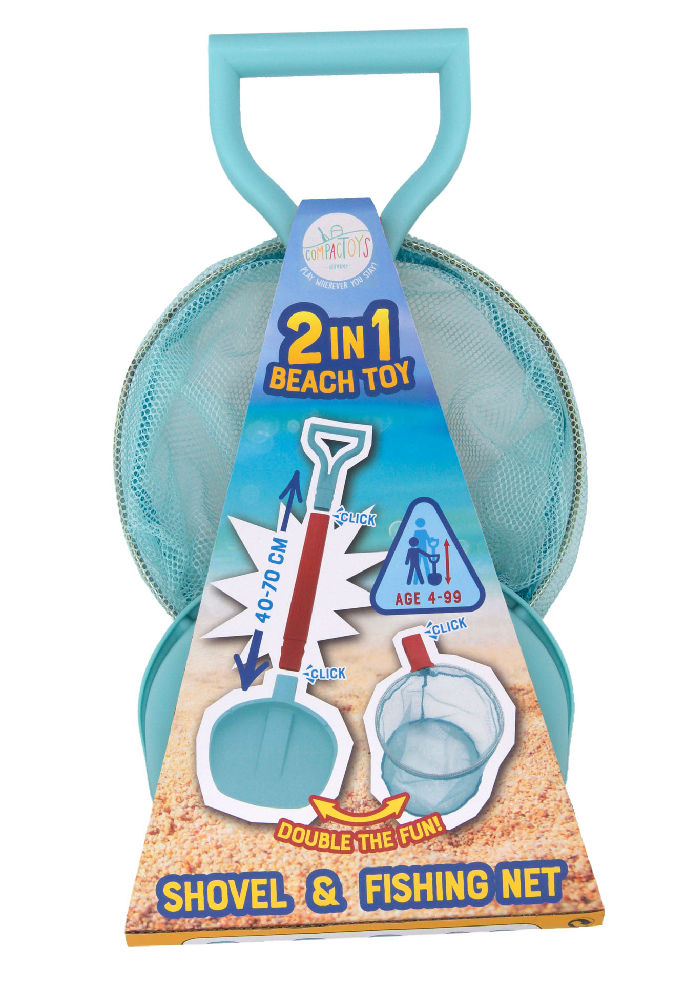 2 IN 1 BEACH TOY