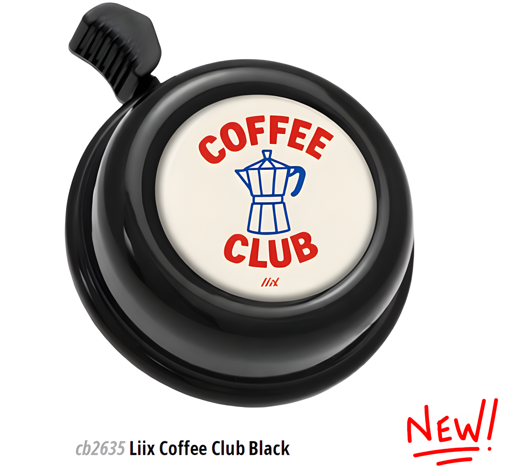 LIIX COLOUR BELL COFFEE CLUB BLACK