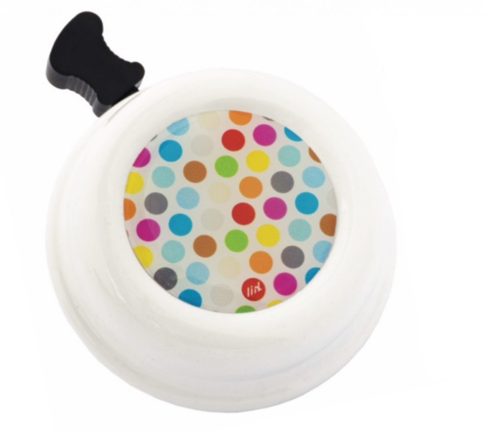 LIIX COLOUR BELL POLKA DOTS WHITE