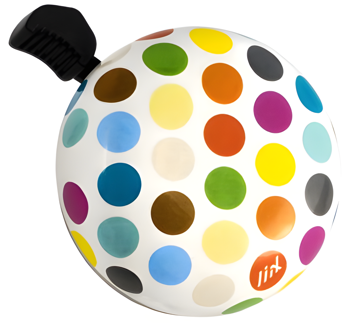 LIIX DESIGN BELL POLKA BIG DOTS MIX WHITE