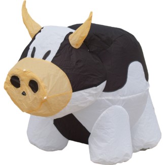 BOUNCING BUDDY 'COW' BLACK & WHITE